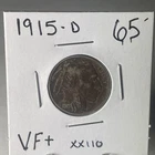 RARE DATE 1915 D BUFFALO NICKEL VF++ CONDITION VERY RARE COIN   XX110