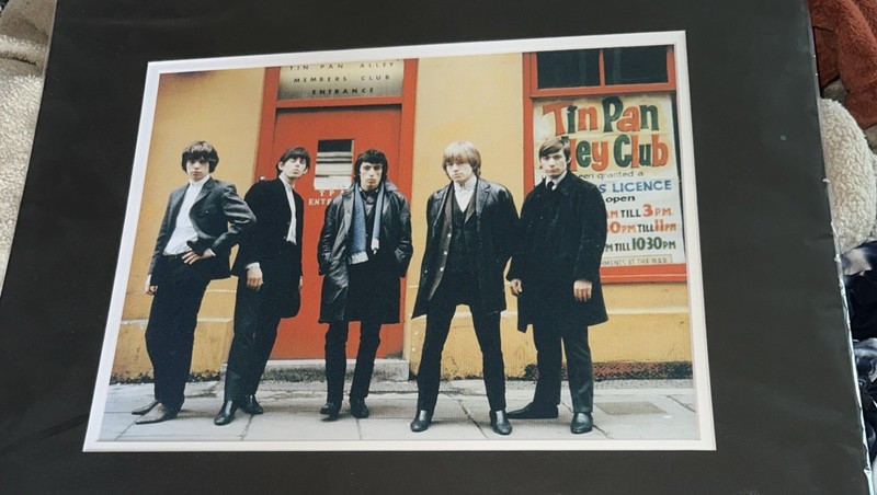 Rolling Stones Matted  Tin Pan Alley Club