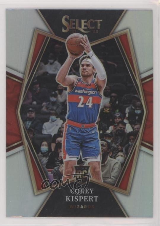 2021-22 Panini Select Premier Level Silver Prizm Corey Kispert #176 1a5q