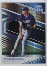 2020 Panini Elite Extra Edition Status Blue 121/249 Stevie Emanuels #164 0rd2