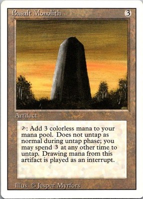 1994 Revised Edition K Basalt Monolith Core/Uncommon #235