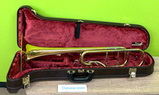 Yamaha YSL-882VG Tenor Trombone Tenor Bass Trombone With Hard Case Used Tested