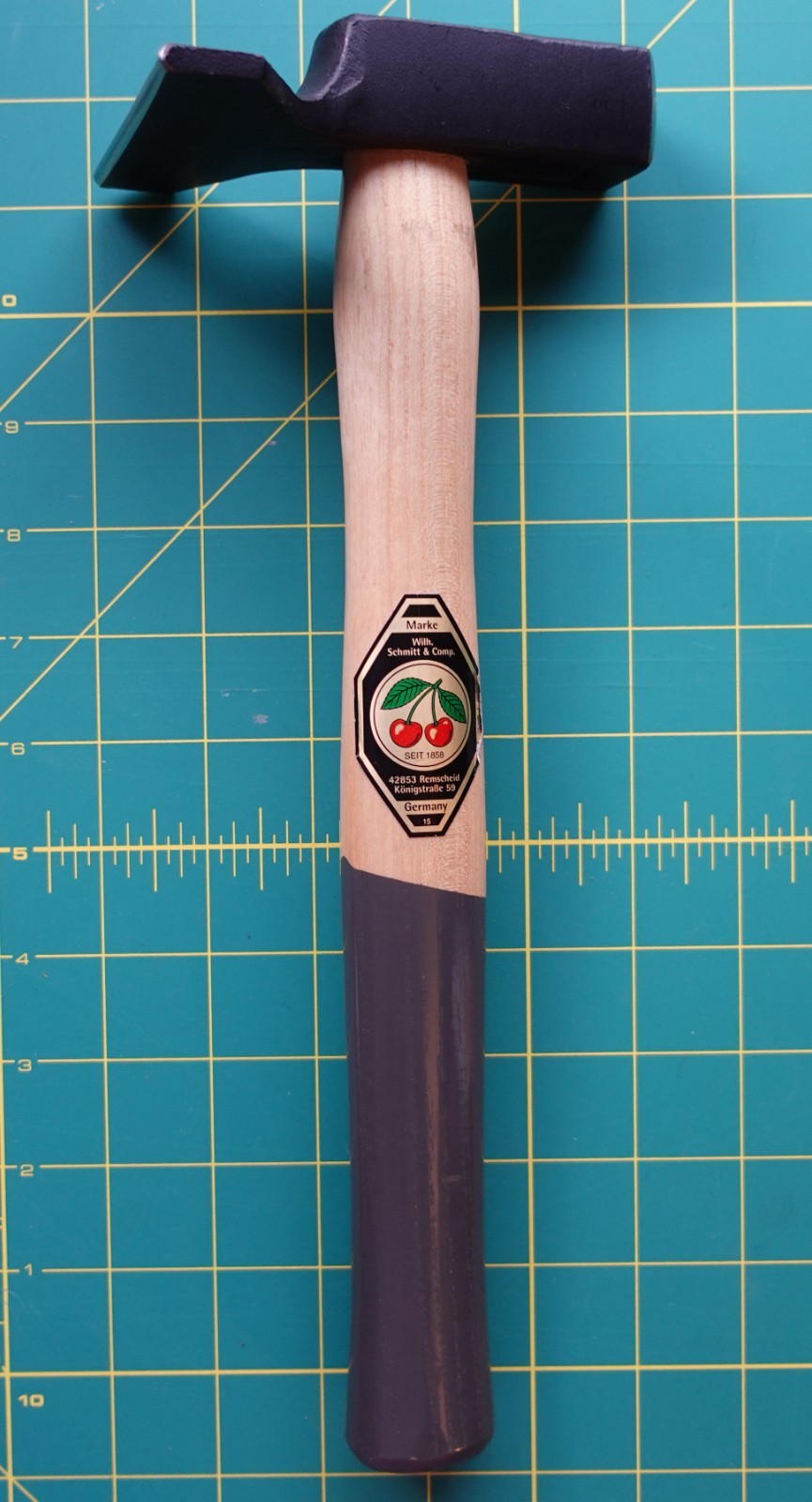 TWO CHERRIES VENEER HAMMER - MADE IN GERMANY