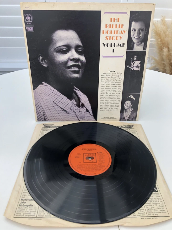 Billie Holiday THE BILLIE HOLIDAY STORY VOL 1 CBS M 65419 DOUBLE VINYL LP EX VG+ - Image 2 of 4