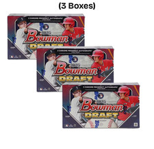 MLB PYT Break #265 - 2025 Bowman Draft Hobby Jumbo (3 Autos Per Box) (3 Box)