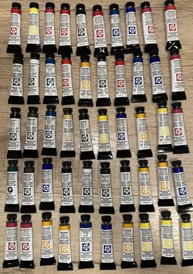 Lot Of 50 Daniel Smith Extra Fine Watercolors - 5ml  NEW