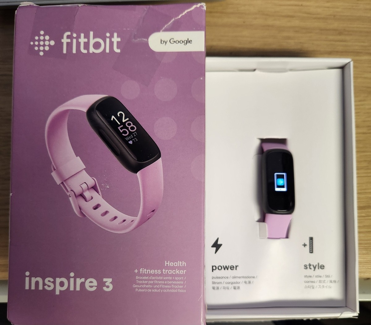 Purple Fitbit Inspire Hr Lilac Best Price Buy Fitbit Inspire