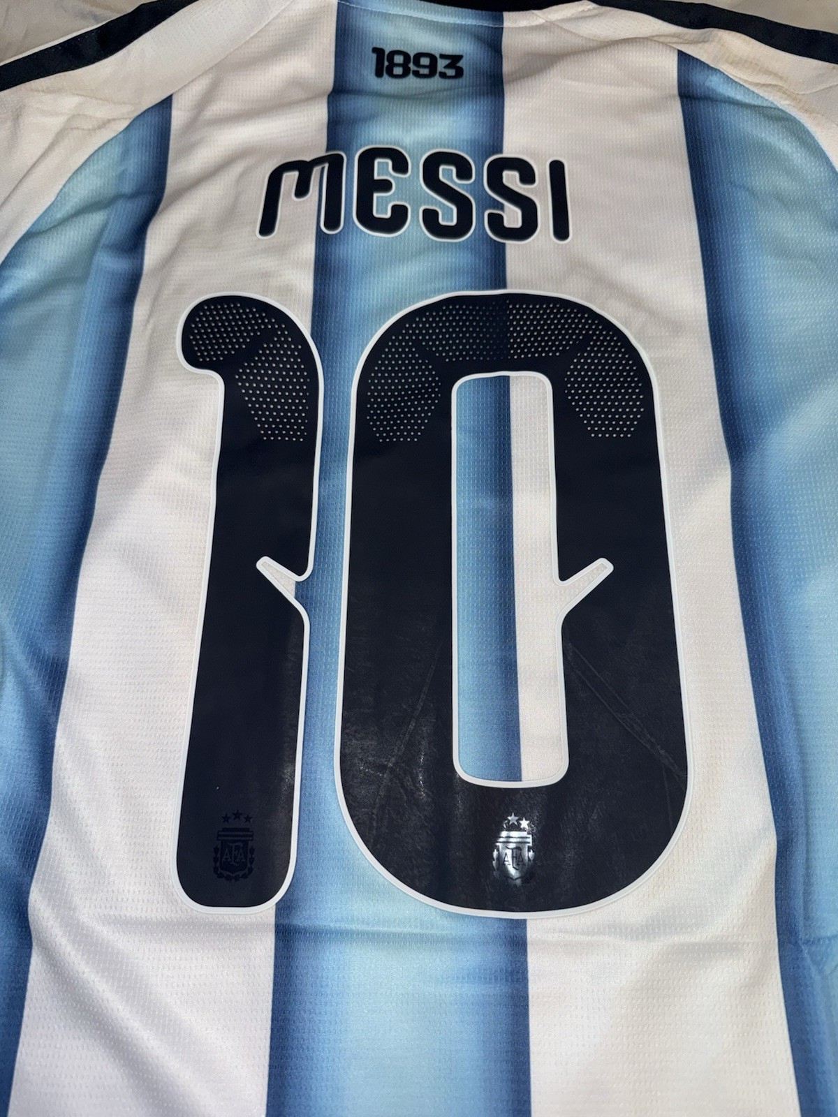 Messi 10 World Cup 2026 L Soccer Jersey Men's Size Large