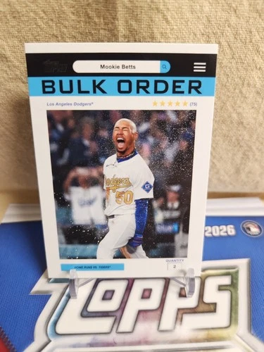 2026 Topps Series 2 Mookie Betts Base (RAW)