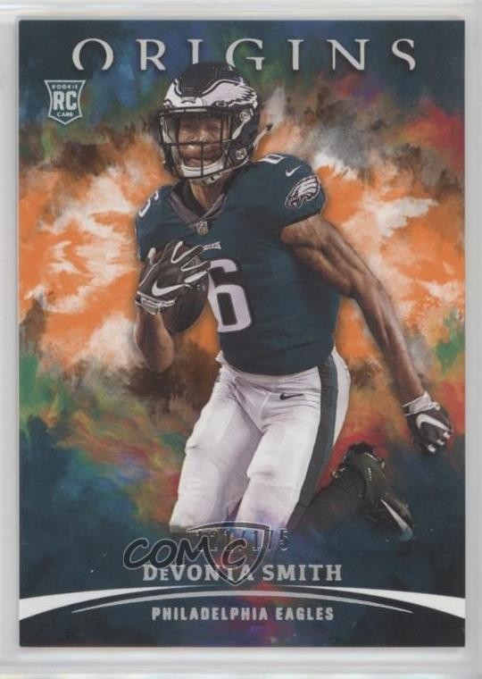 2021 Panini Origins Rookie Orange 121/175 DeVonta Smith #111 Rookie RC 03rx