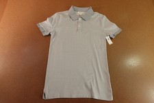 Banana Republic Mens X-Small Gray Short Sleeve Luxe Touch Slim Polo Shirt NWT
