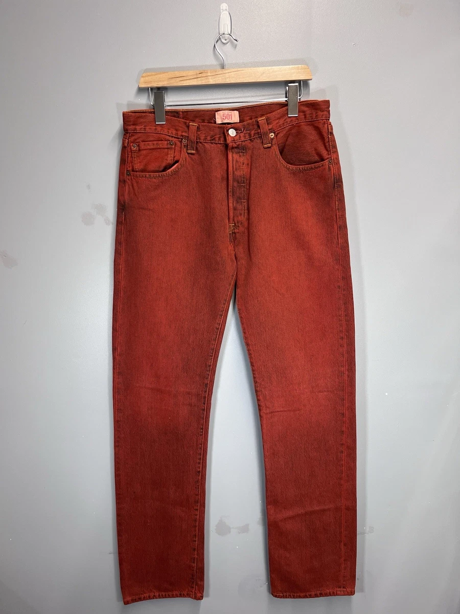 Levi's Red Jeans for Men for sale | eBay UK
