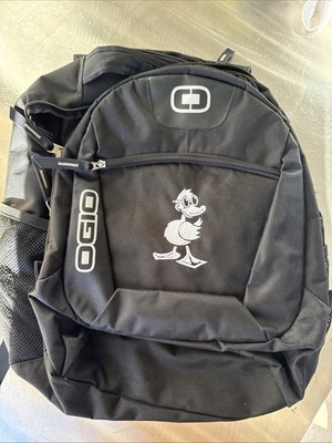 OGIO Rogue Laptop Backpack Black Custom Duck Logo EUC