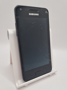 Samsung Galaxy S Advance schwarz entsperrt Android Smartphone gesprungen unvollständig
