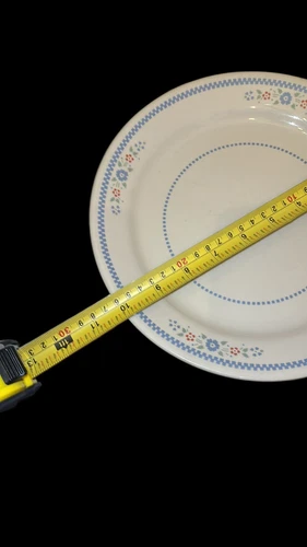 Corelle by Corning - Needlepoint Replacement Dinner Plate - 10 1/8" Diameter - Picture 4 of 4