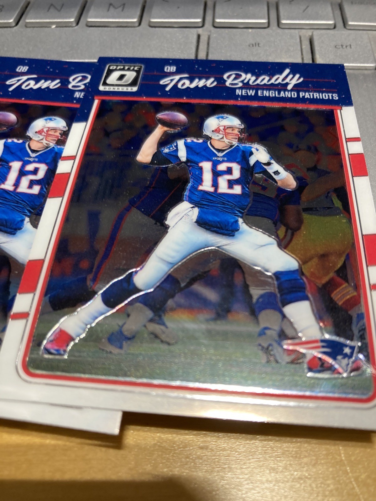 2016 Panini Donruss Optic Football Tom Brady #62 New England Patriots QB GOAT