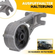 Auspuffgummi Halter Schalldämpfer für Peugeot Citroën C4 9675078380 9674551780
