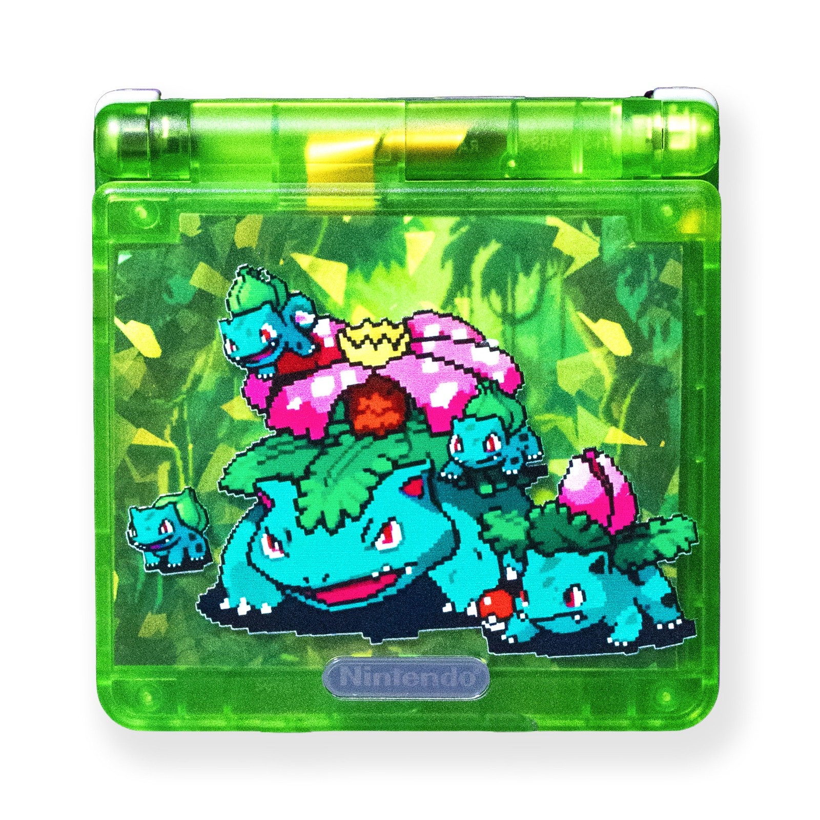 Nintendo Game Boy Advance SP IPS V5 Venusaur Evolution USB-C Charging Option — image 2