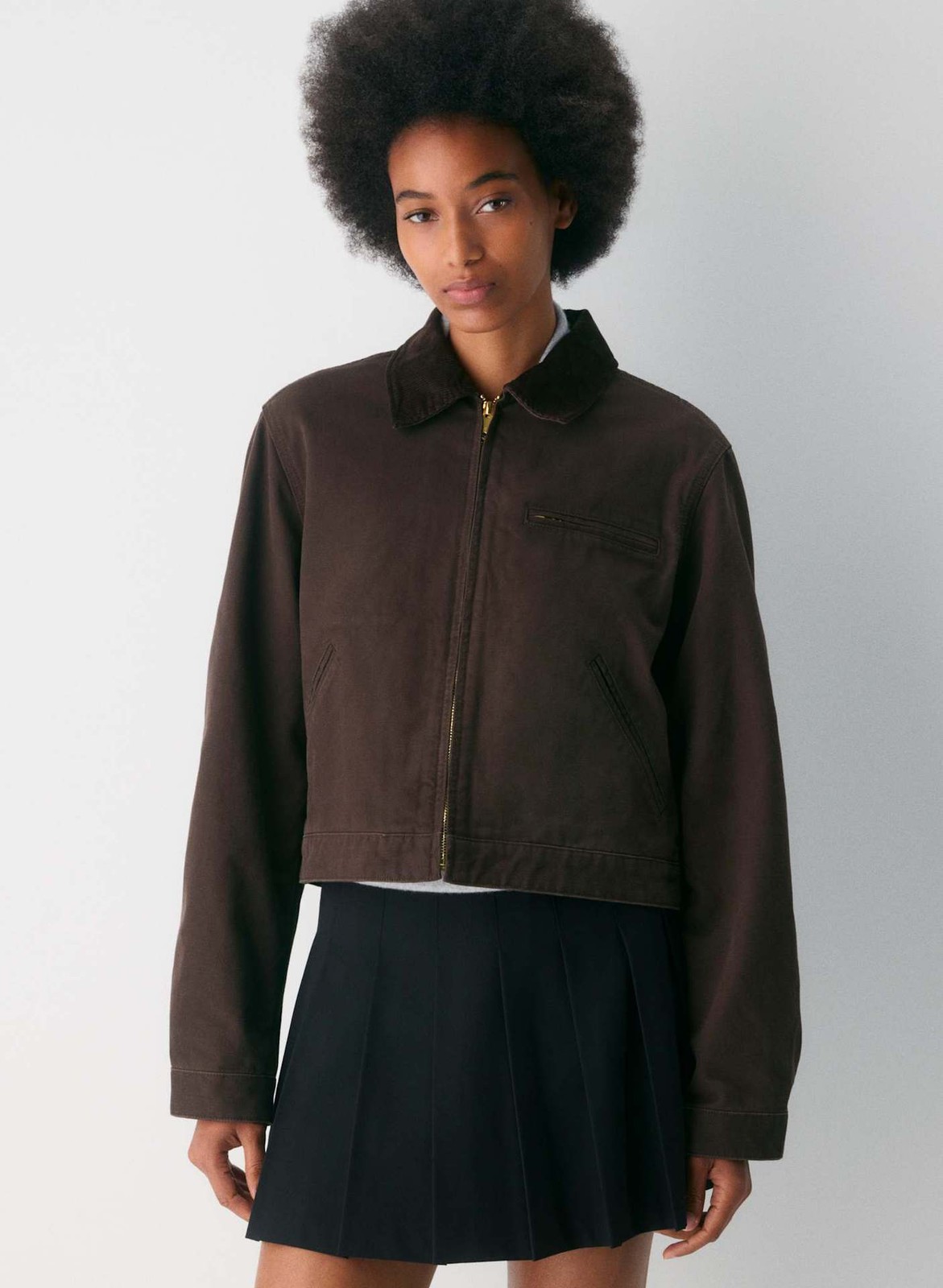 Women's Denim Utility Jacket