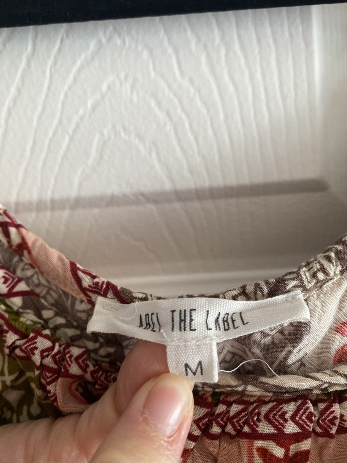 Abel The Label  Medium Patchwork Dress Asymmetric… - image 5