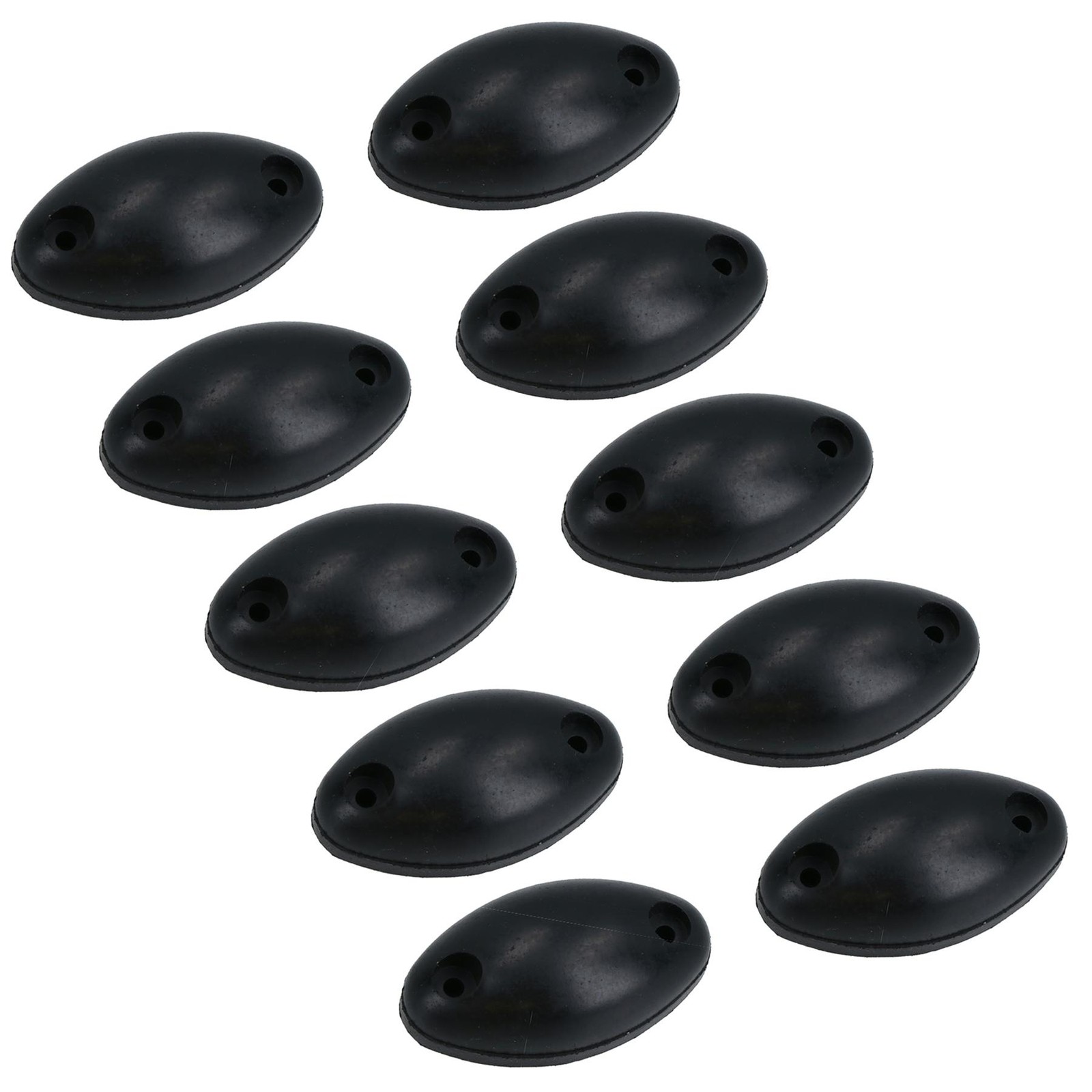 22mm Stand Off Oval Rubber Buffer Bumper Stop For Horse Box Trailers 10pc - Image 2