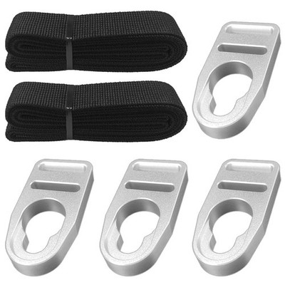 Guweta Upgraded Aluminum Kayak Seat Clips with Nylon Webbing Straps Kayak Sea...