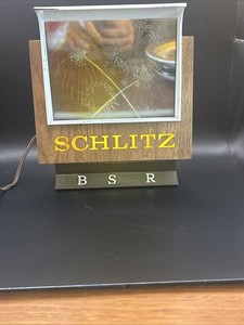 1967 Schlitz Beer Fireworks Motion Sign Milwaukee Wisconsin 