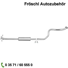 für Suzuki Swift IV 1,2 FZ NZ Mitteltopf Mittelrohr Auspuff Auspuffanlage ##
