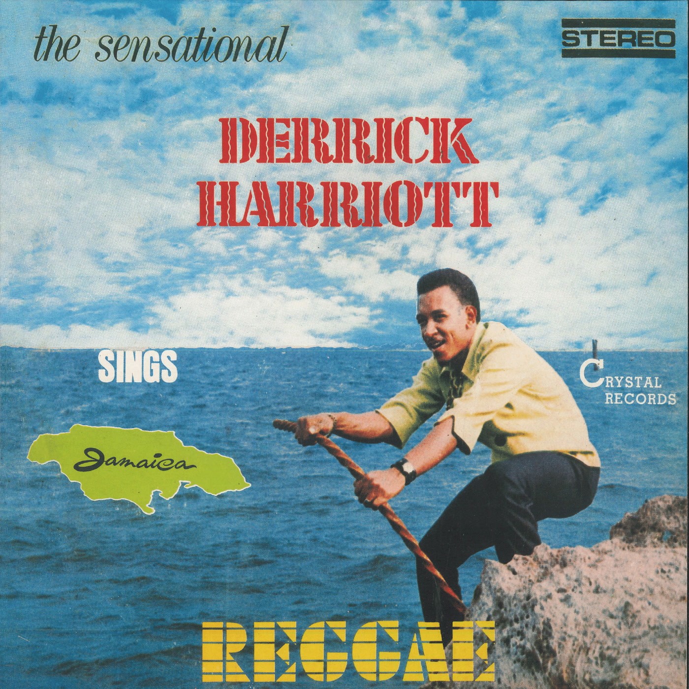Derrick Harriott Sensazionale Derrick Harriott Canta Jamaica Reggae LP Vinile