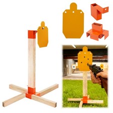 Jorviz Système de Support de Cible 7x12 Pouces AR500 Acier Otage Tir Réactif Ta...