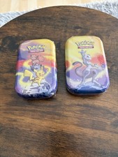 Pokemon Kanto Power Mini Tins - Mewtu - Pikachu - Sealed NEU - Englisch