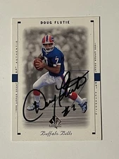 Doug Flutie Buffalo Bills 1990 Upper Deck SP Authentic Signed Football Card