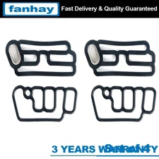 Set of 4 Cylinder Head Solenoid Gasket VTEC For Honda 15815R70A01 15845R70A01