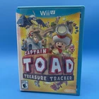 Nintendo Wii U Captain Toad Treasure Tracker Complete W/ Manual *Pre Owned*