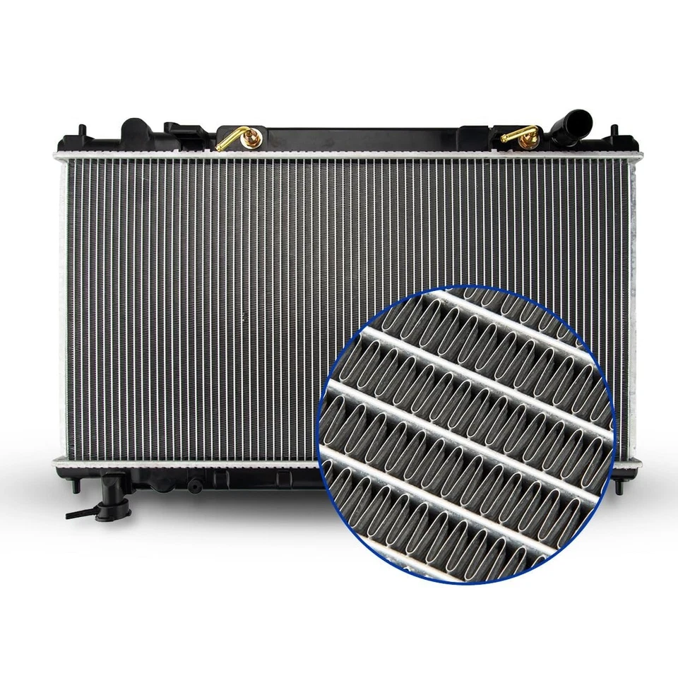 KAC Aluminiumkern Komplett Kühler kompatibel mit 2002 2003 2004 2005 2006...