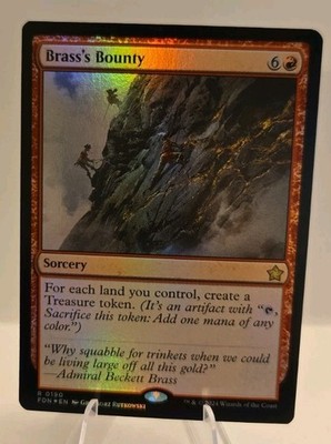 Brass's Bounty MTG Foundations Foil