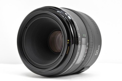 Near Mint Canon EF 50mm F/2.5 Compact Macro Close Up Lens Full