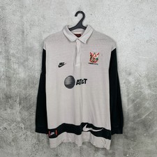 CARDIFF 1995 1996 AWAY RUGBY UNION SHIRT NIKE RFC JERSEY SIZE L