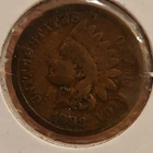1882 Indian Head Small Cent BN Bronze Business Strike Philadelphia KM#90