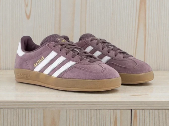 adidas gazelle silver green womens Gazelle ADV 9.5 / Super Purple/Chalk White/Gold Metallic main image 1