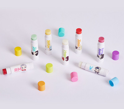 BTS TinyTAN Lippenbalsam 7 TYPE Offizieller KPOP Authentisch Korea HYBE
