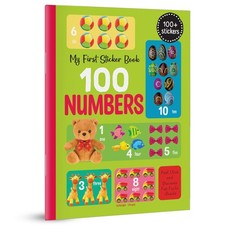 My First 100 Numbers Stickers by Wonder House Books Paperback 2025 NEW