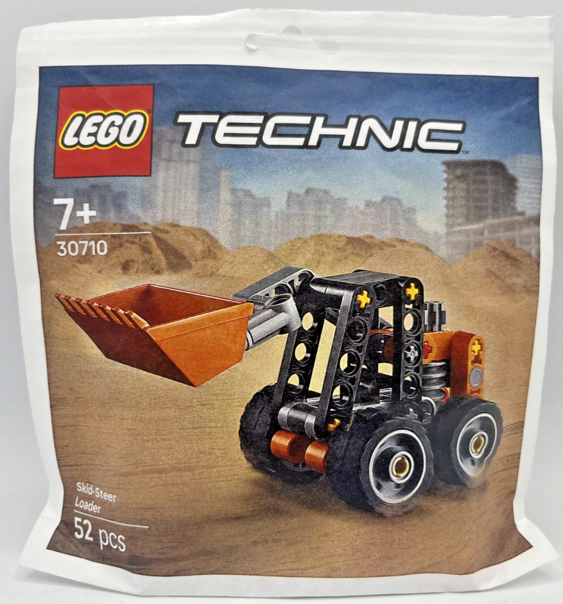 30710 LEGO® Technik Kompaktlader Knauf drehen, Arm mit der Schaufel anheben - Bild 10