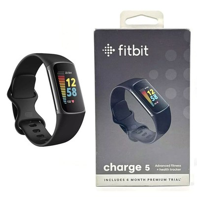 Fitbit Charge 5 Health Activity Monitor Smartwatch GPS Tracker S&L Sizes