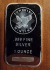 Sunshine Mint .999 1 oz silver bar - mintmark SI - multiple available