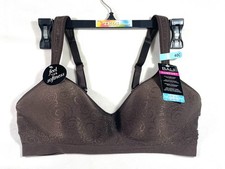 NWT Bali Women's 40C Comfort Revolution Shaping Wireless Bra DF3463 Warm Cocoa