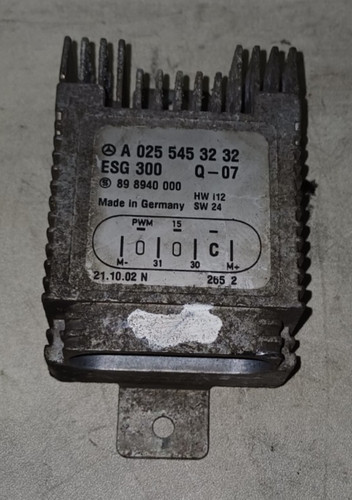 Luftsteuergerät Steuergerät ESG 300 Mercedes Benz A-Klasse W168 A0255453232