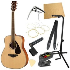 Yamaha FG820 NT Akustikgitarre Anfänger Starterset 9-teilig natur