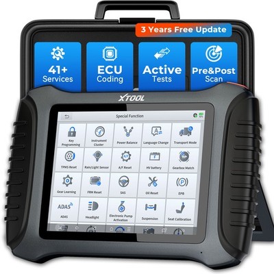 USED XTOOL IP900 Diagnostic Tool Key Programmer Bidirectional Scanner ECU Coding