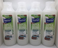 Suave Essentials Tropical Coconut Nourishing Shampoo, 22.5 Oz 4PK
